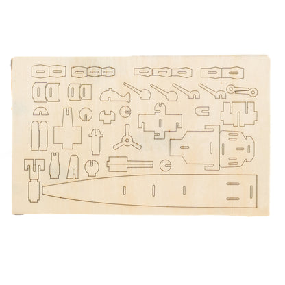3D Wooden Puzzle Kit – Creative Construction Set for All Ages