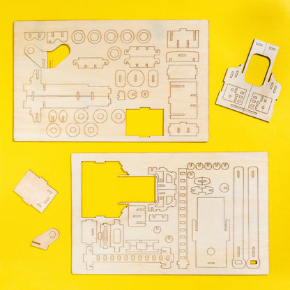 Woodcraft Kit – 3D DIY Wooden Puzzle Model