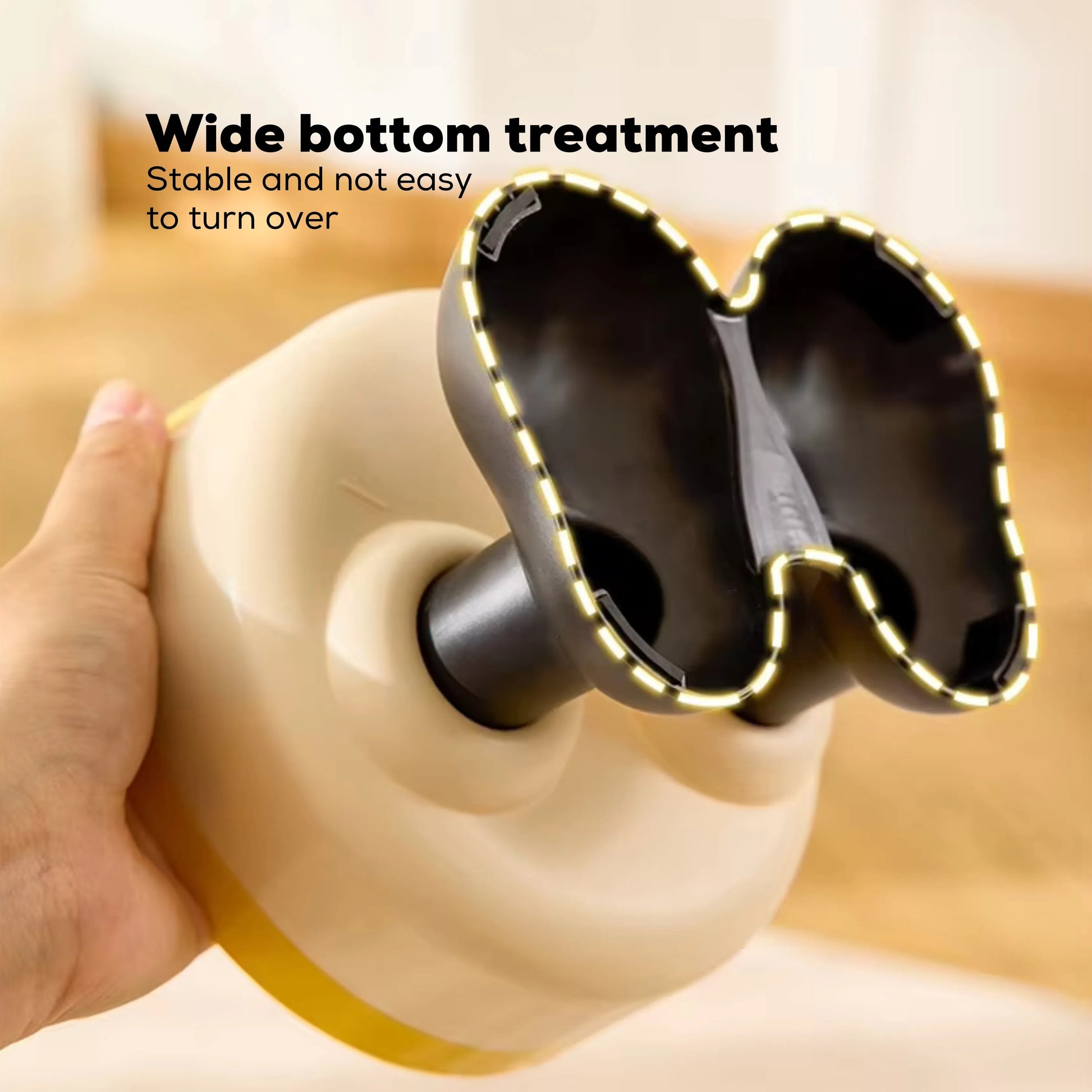 Paw-shaped base pet food bowls 