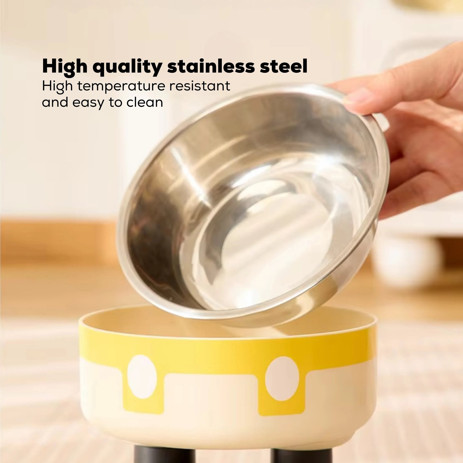 Removable inner bowl for easy cleaning