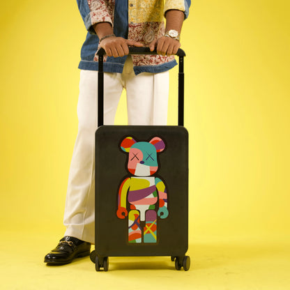 360 spinner wheel cabin trolley – bear design