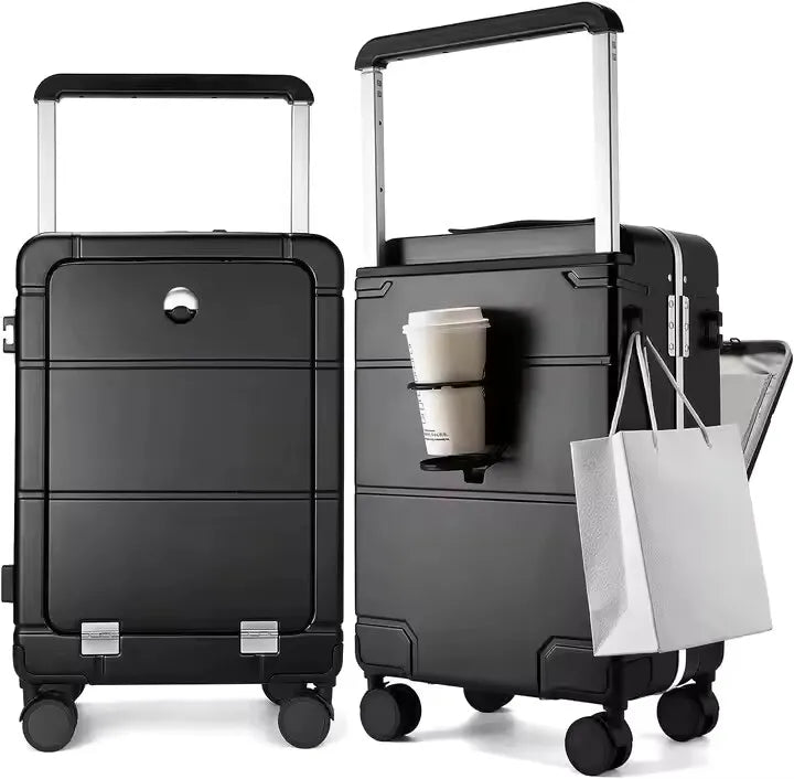 Lightweight cabin trolley with 360 spinner wheels