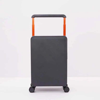 Ultra-lightweight cabin trolley in vibrant grey