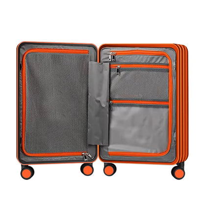 Stylish carry-on cabin trolley bag with a durable build