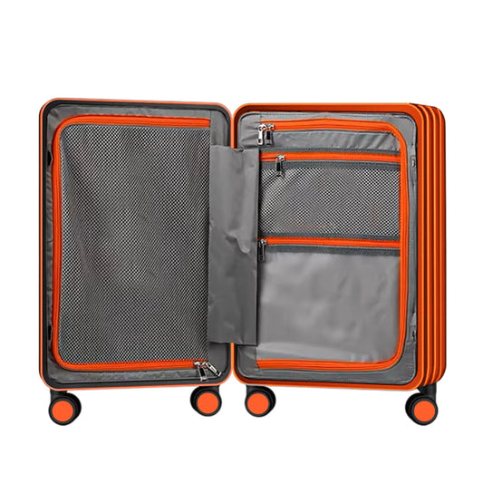 Stylish carry-on cabin trolley bag with a durable build
