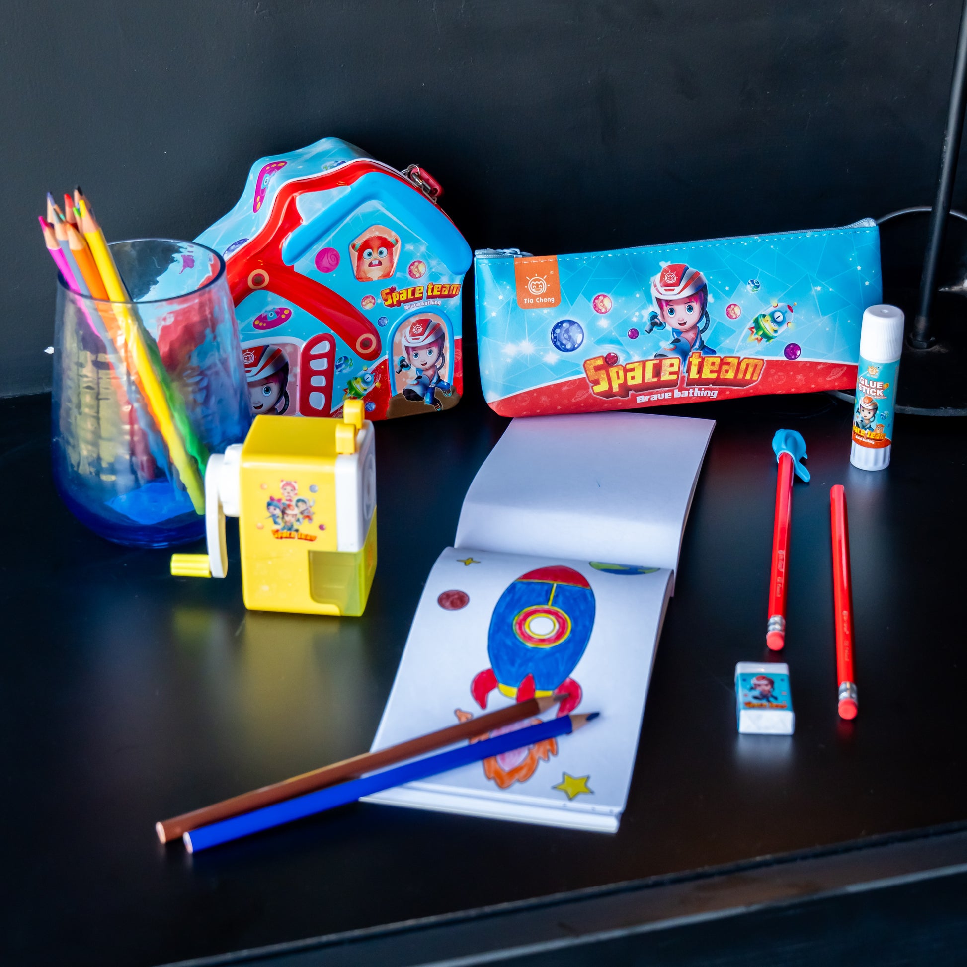 Creative School Stationery Set – Cosmic Space Theme for All Ages