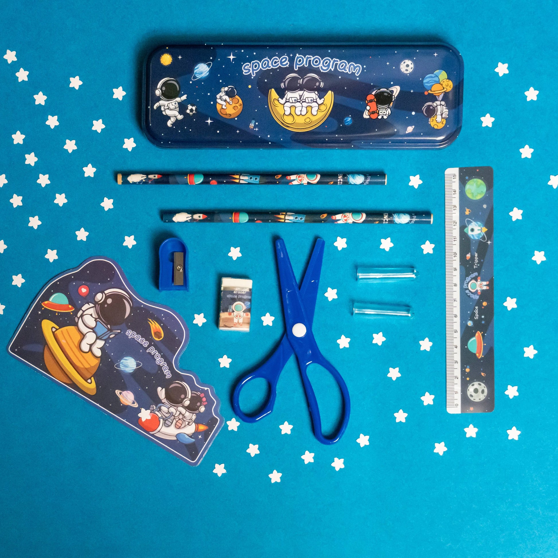 Ultimate 8-in-1 Adventure Stationery Kit for Kids and Students – Colourful School Supplies Set
