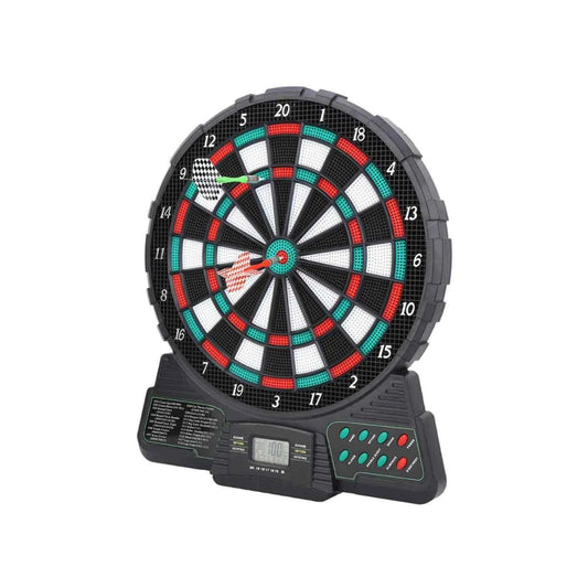 Electronic dart game on a white background