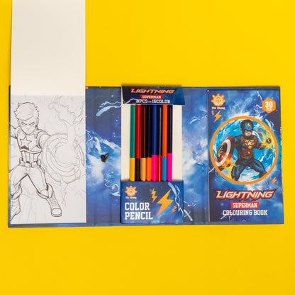 DIY Colour Pencil Set with Box – Art Kit for Young Artists