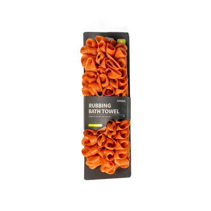 Orange glow loop neatly coiled in its package bundle.