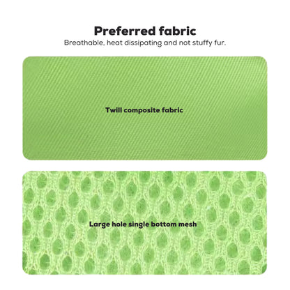 Close up for dog harness fabric
