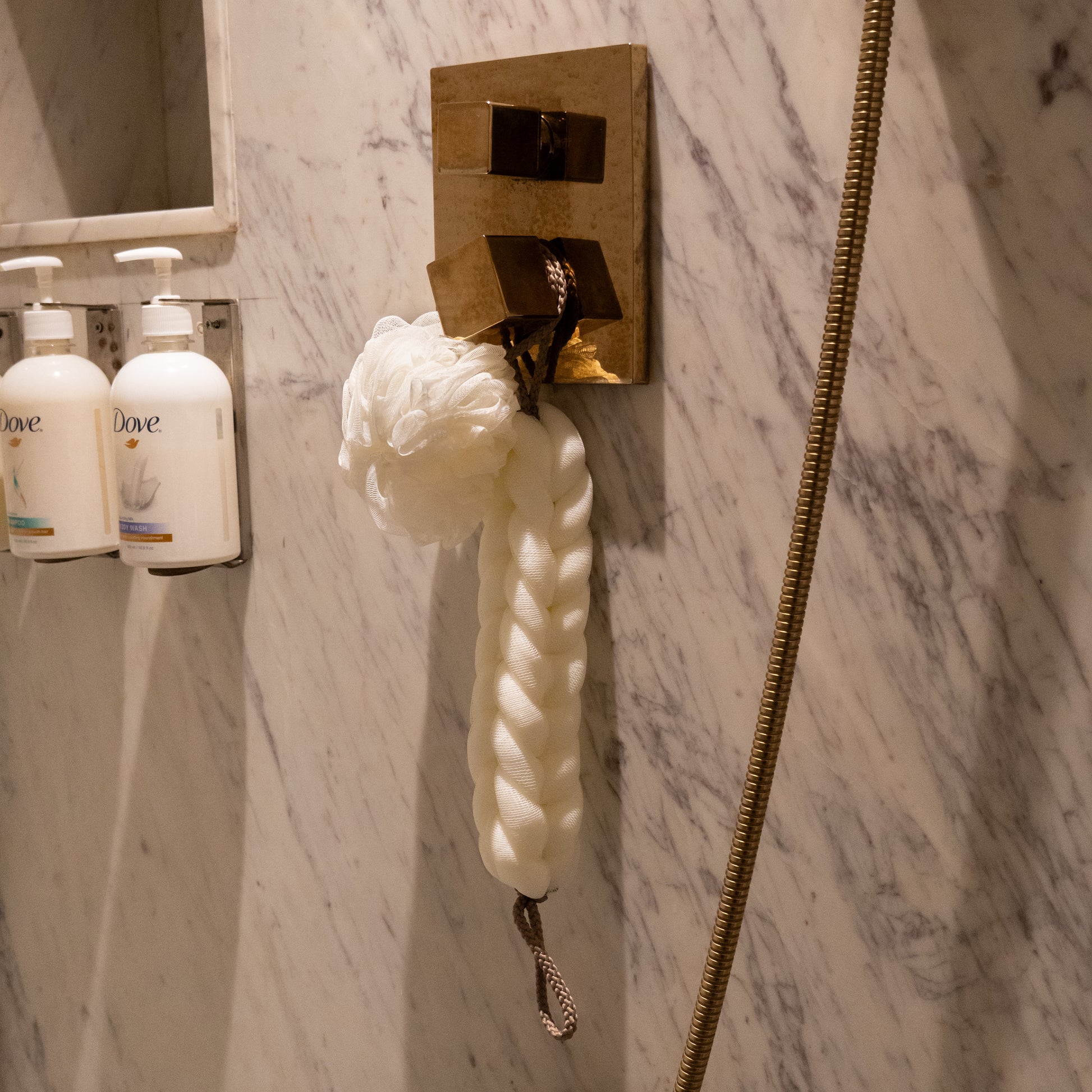 Neutral tone Soothe Luxe bath set designed for a calming and luxurious self-care routine