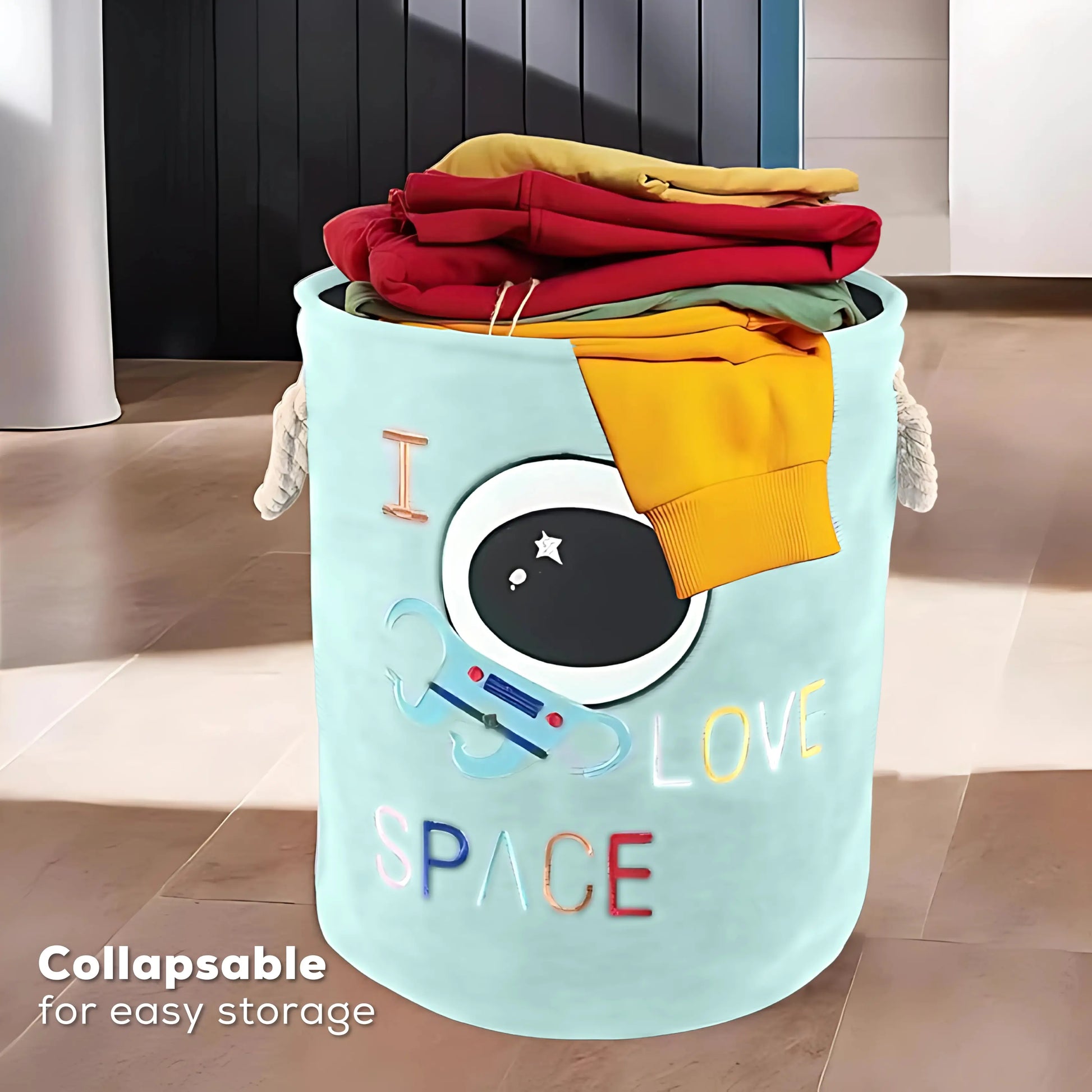Durable laundry bag for children's room