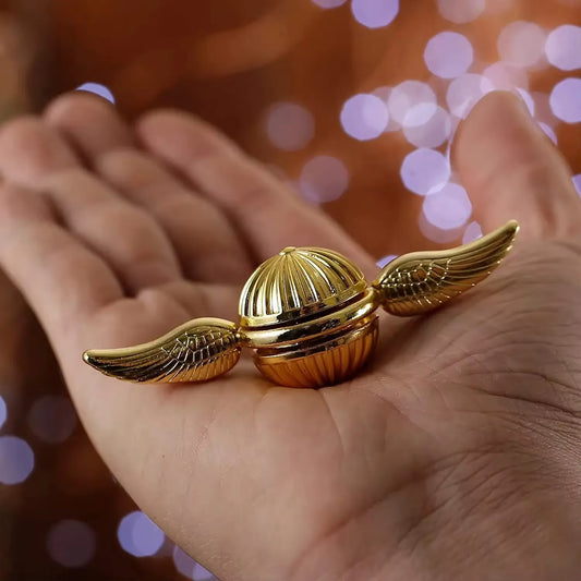Golden Flyer Spinner – Winged Flying Spinner Toy