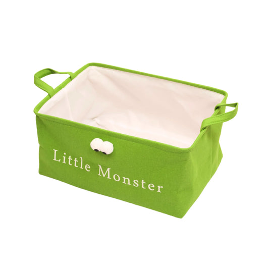 Little Monster storage basket for toys and clothes