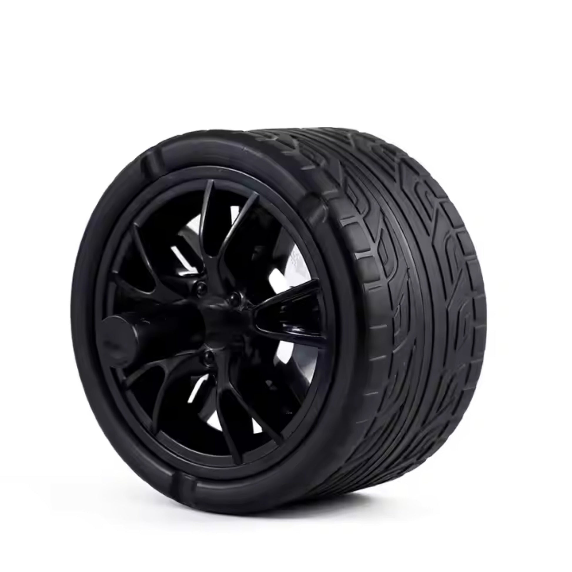 Unique cigarette ashtray shaped like a car tire