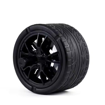 Unique cigarette ashtray shaped like a car tire