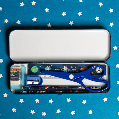 Ultimate 8-in-1 Adventure Stationery Kit for Kids and Students – Colourful School Supplies Set