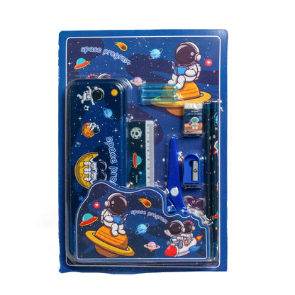 Ultimate 8-in-1 Adventure Stationery Kit for Kids and Students – Colourful School Supplies Set