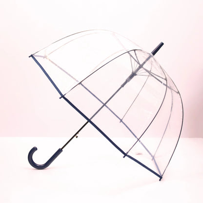 Transparent Umbrella Blue