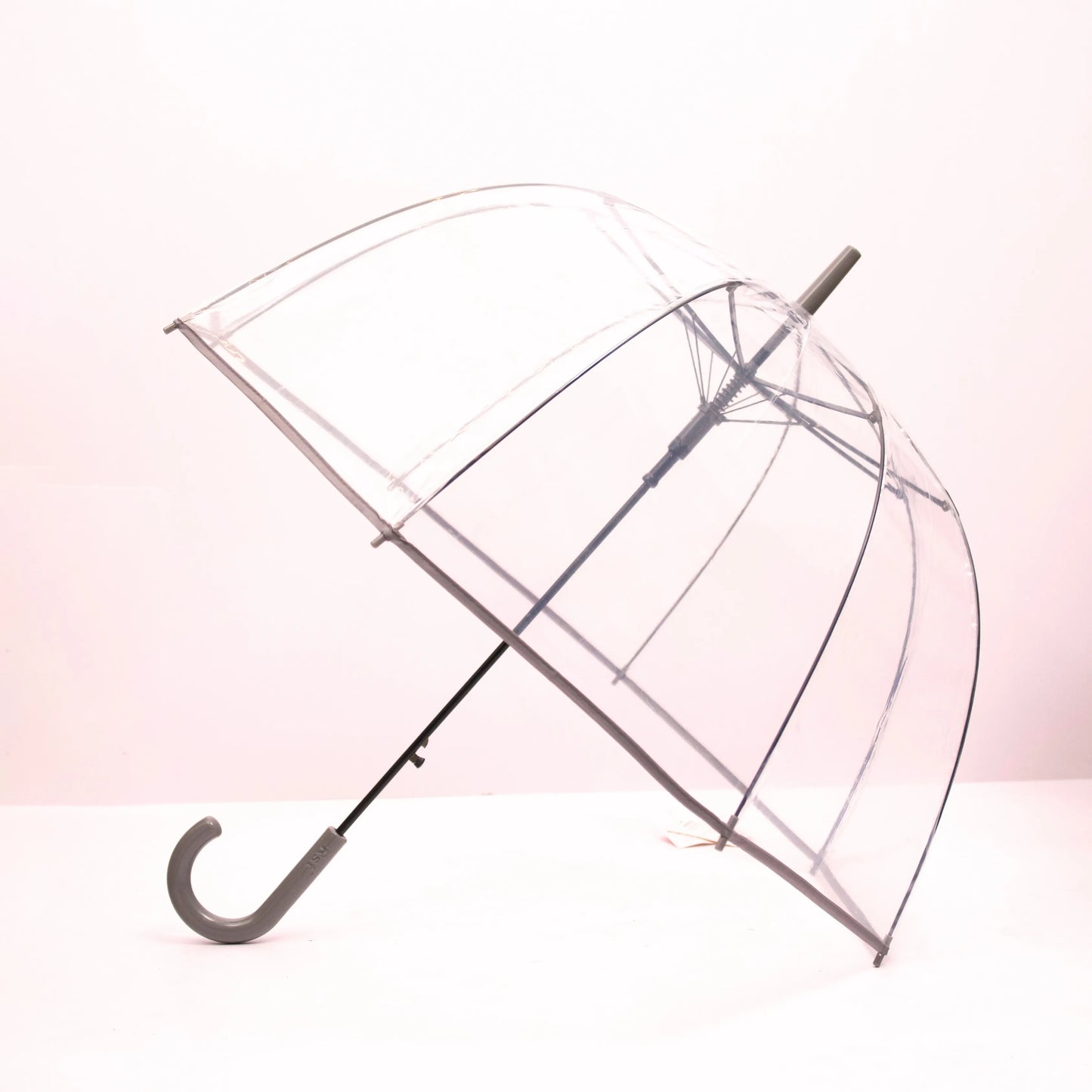 Transparent Umbrella Grey