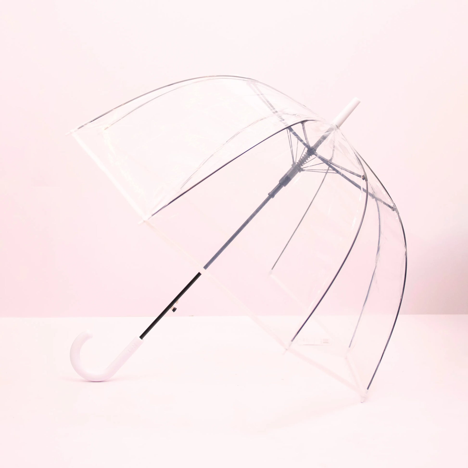 Transparent Umbrella White