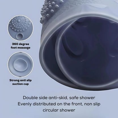 Close-up of large round suction cups