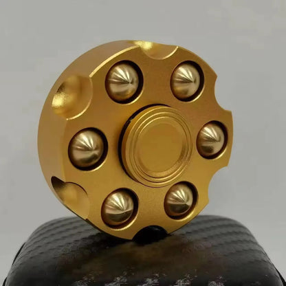 Precision-Made Bullet Spinner Desk Toy