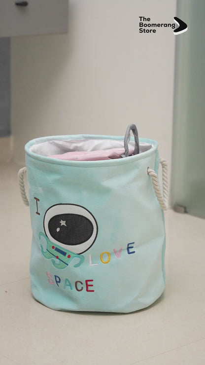 Space-theme Laundry Bag