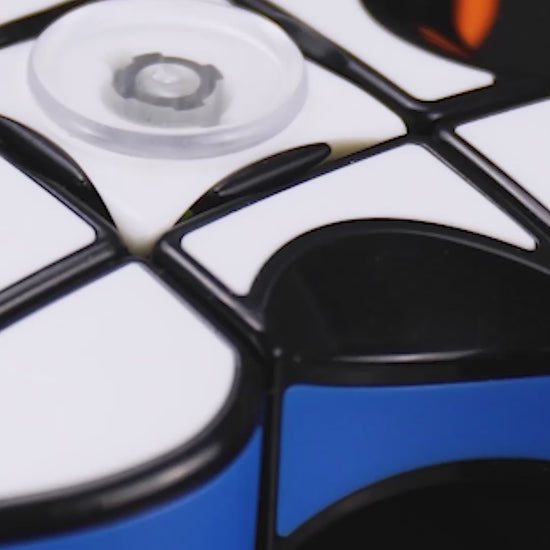Colorful geometric puzzle cubes in various shapes, including  keychain version.