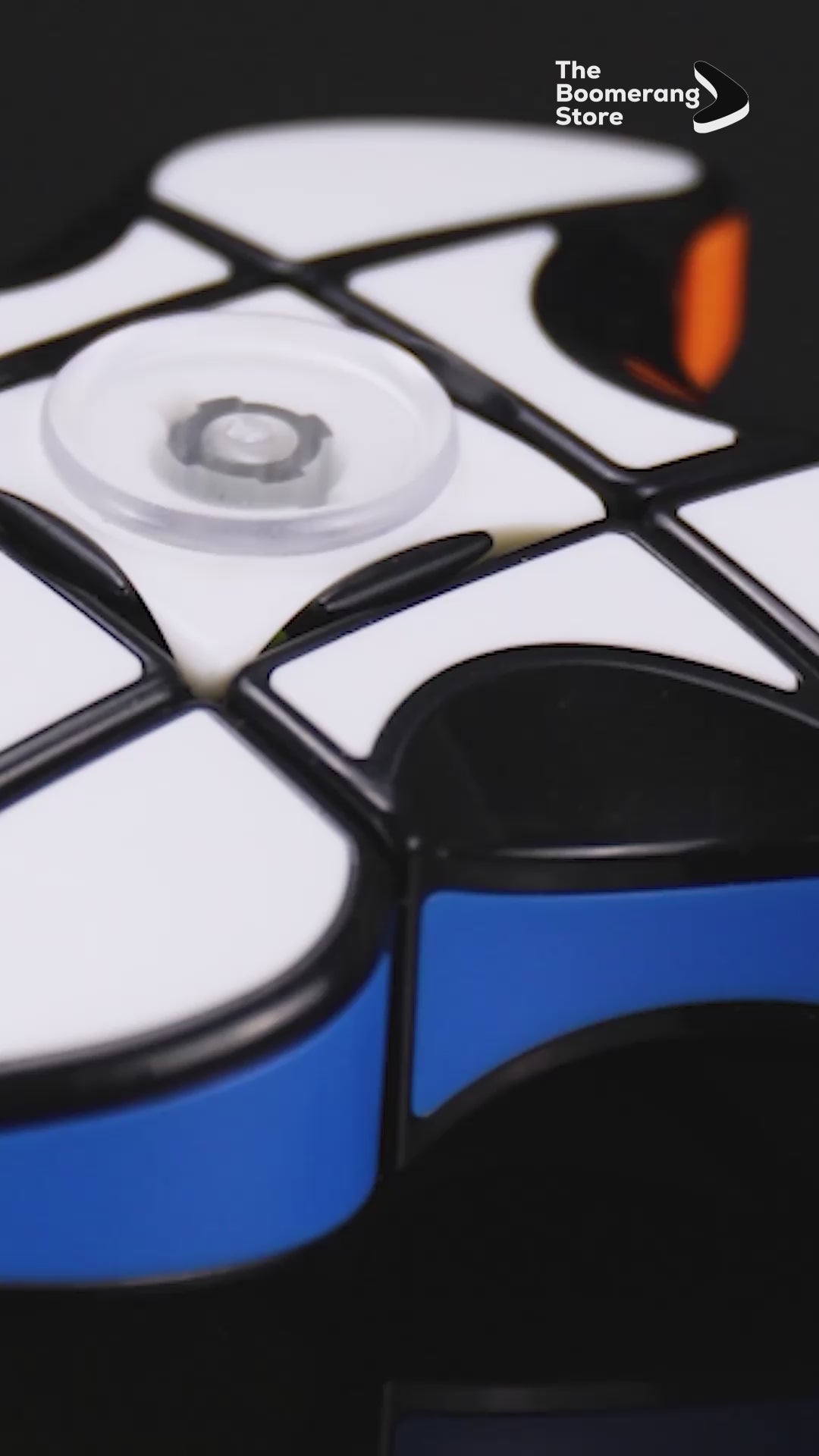Colorful geometric puzzle cubes in various shapes, including  keychain version.